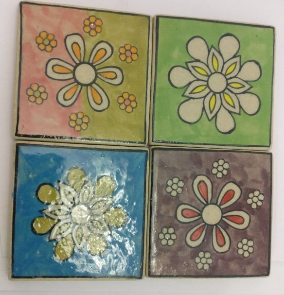 Hand painted Ceramic Tiles at Rs 45/piece Sector 7 Delhi ID 15602209730