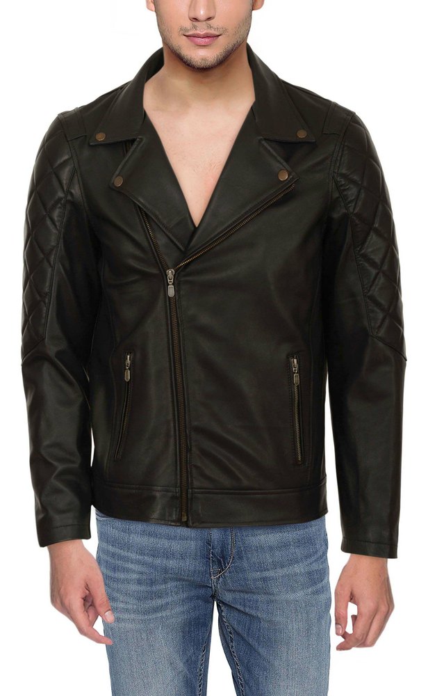 Faux Leather Mens PU Leather Jacket, Size Small at Rs 2700/piece in