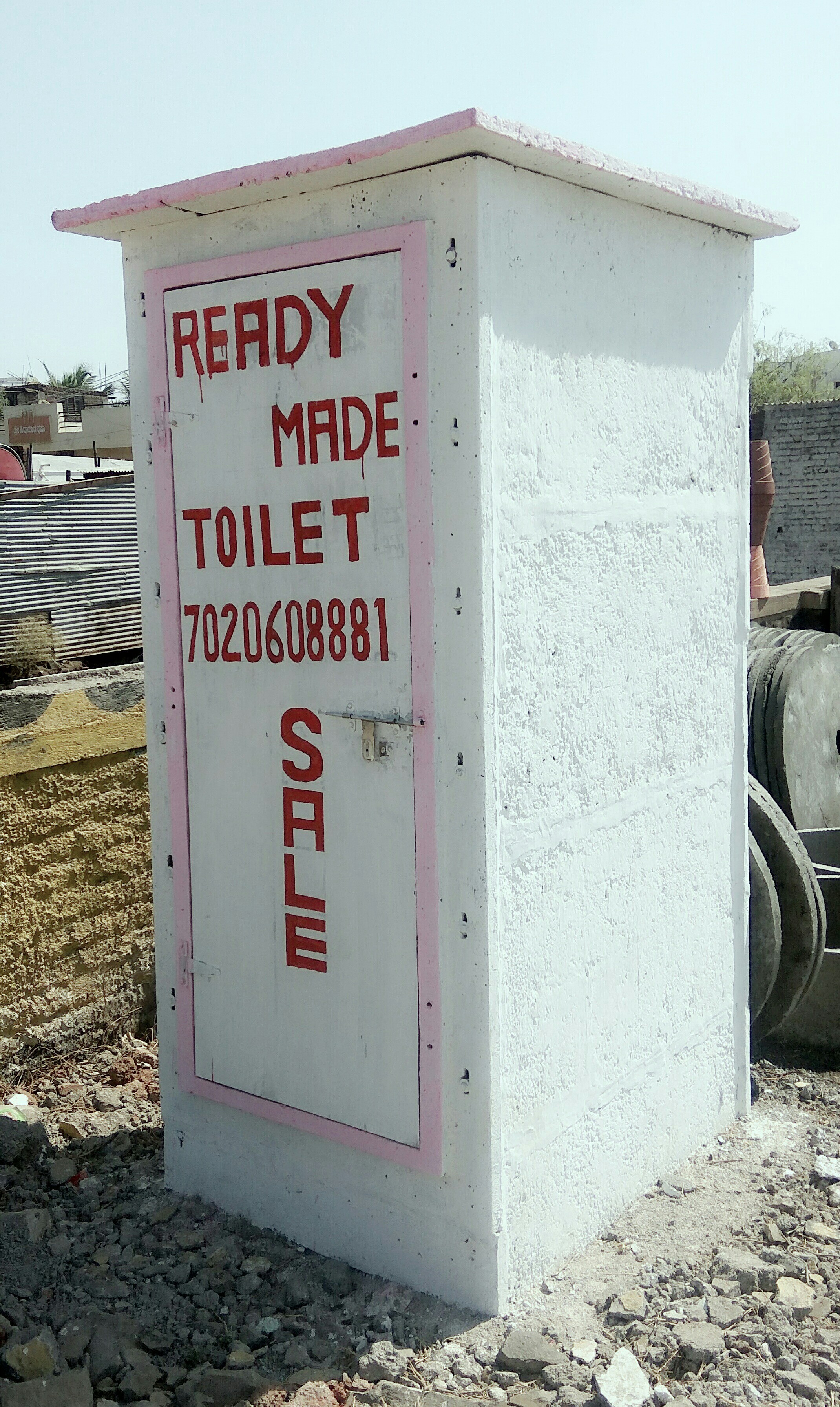 Toilet Ready Made Toilet Cabin RCC at Rs 12000/unit
