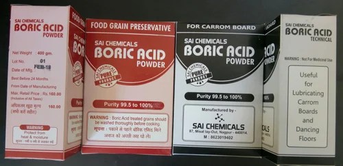 Boric Acid Powder 400gm (MRP 160/), 400 Gm, Rs 60 /piece Sai