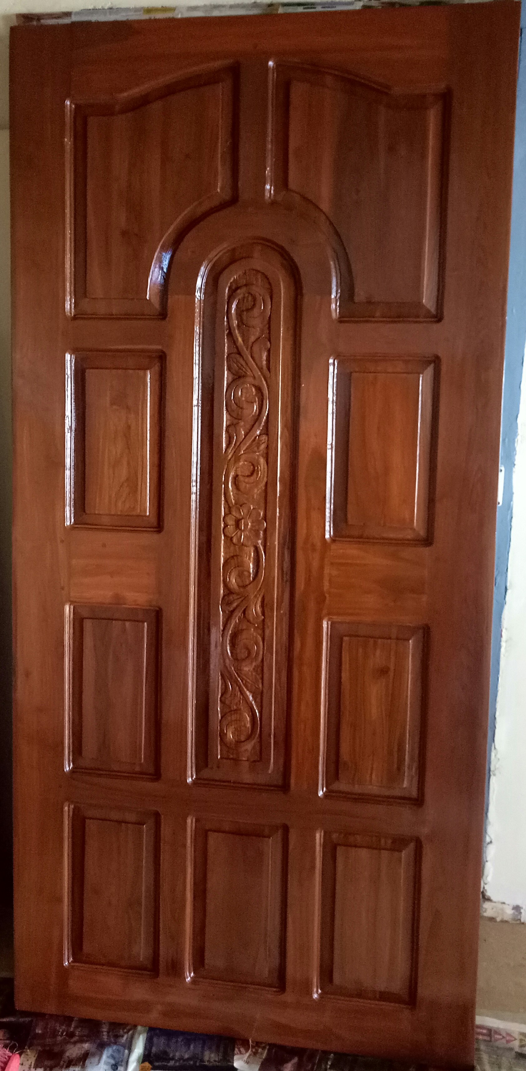 Melamine Spray Polished Door Teak Wood Door, Ark Wood\'s Doors & Timber