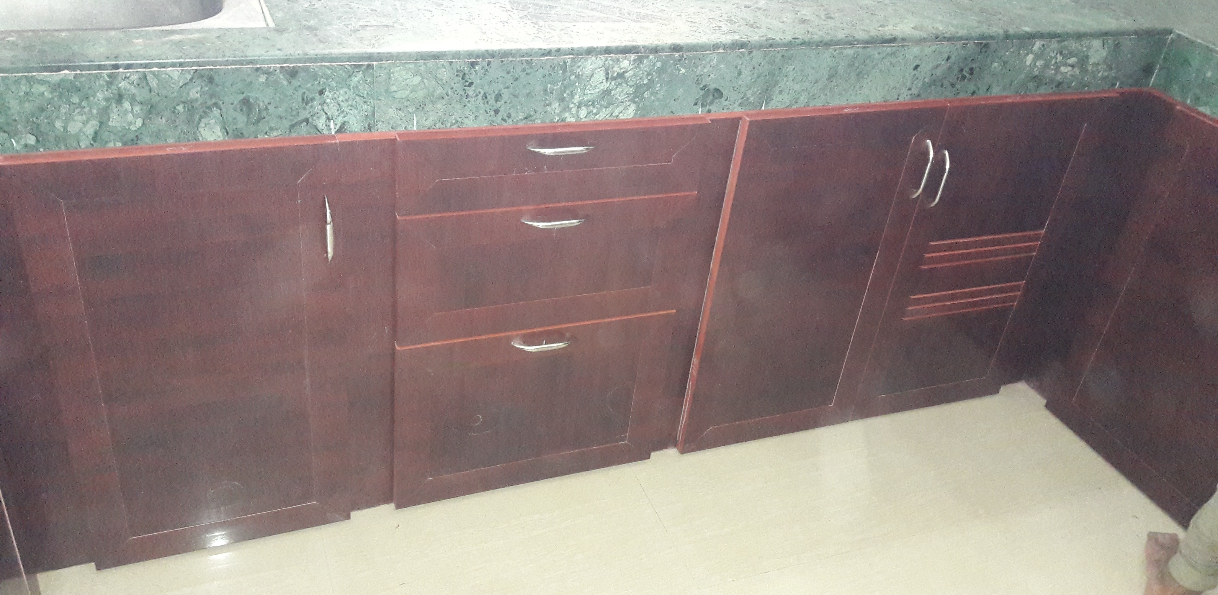 Modern PVC Modular Kitchen, Rs 240 /square feet onwards RS Associatess