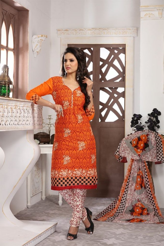 Primiuam Printed Cotton Dress Material at Rs 280/piece New Textile