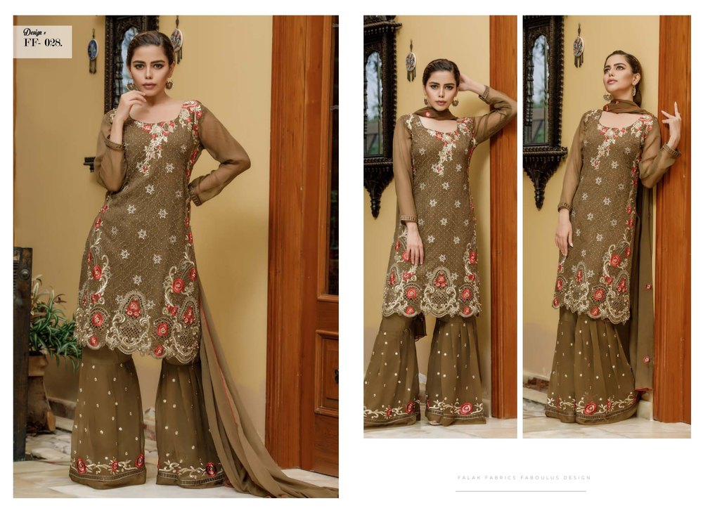 Chiffon Pakistani Salwar Kameez, Machine wash at Rs 3500 in Surat ID