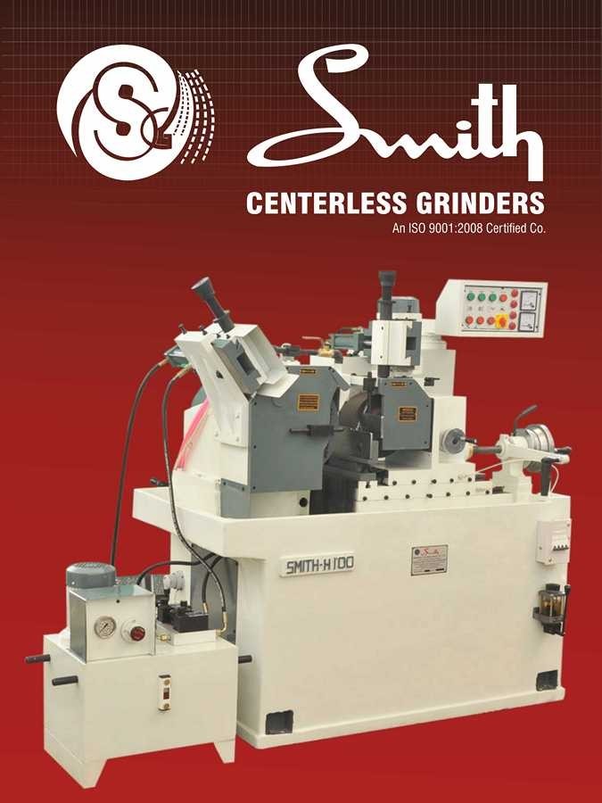 Smith Centerless Grinders, Grinding Wheel Size (dia.x Width X Hole