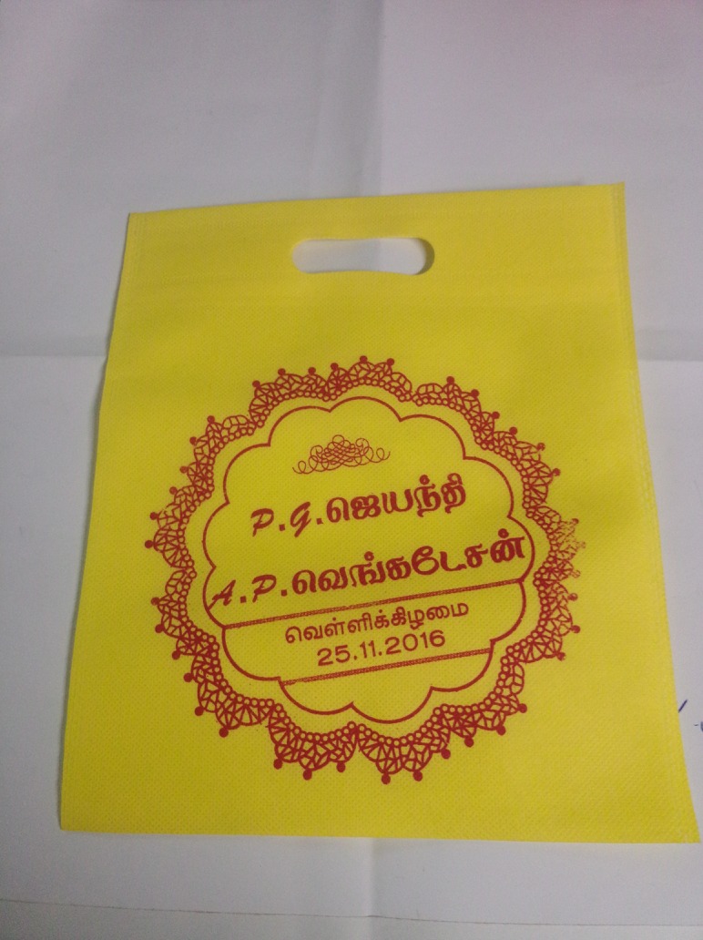 Plain And Printed D Cut Thamboolam Bag, Rs 6 /piece YRS Enterprises