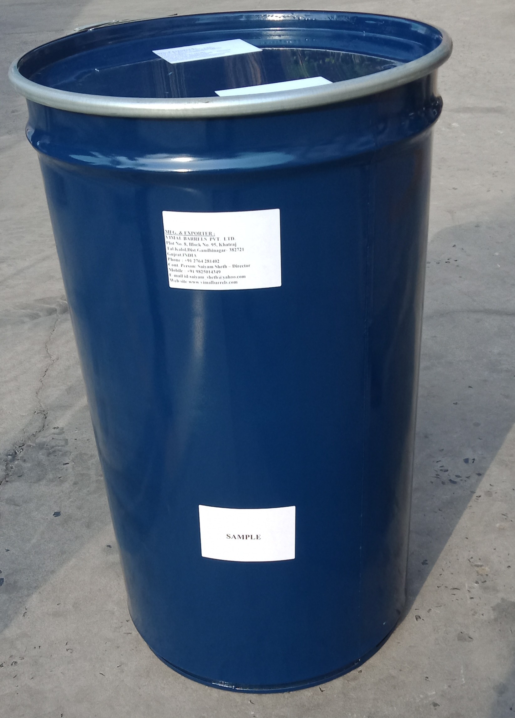 Mild Steel Conical Drums, Rs 1350 /piece Vimal Barrels Private Limited