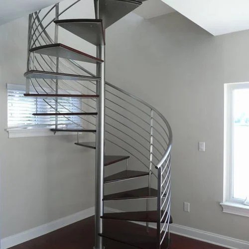 Stainless Steel Spiral Staircase in Kodungaiyur , Chennai , RP