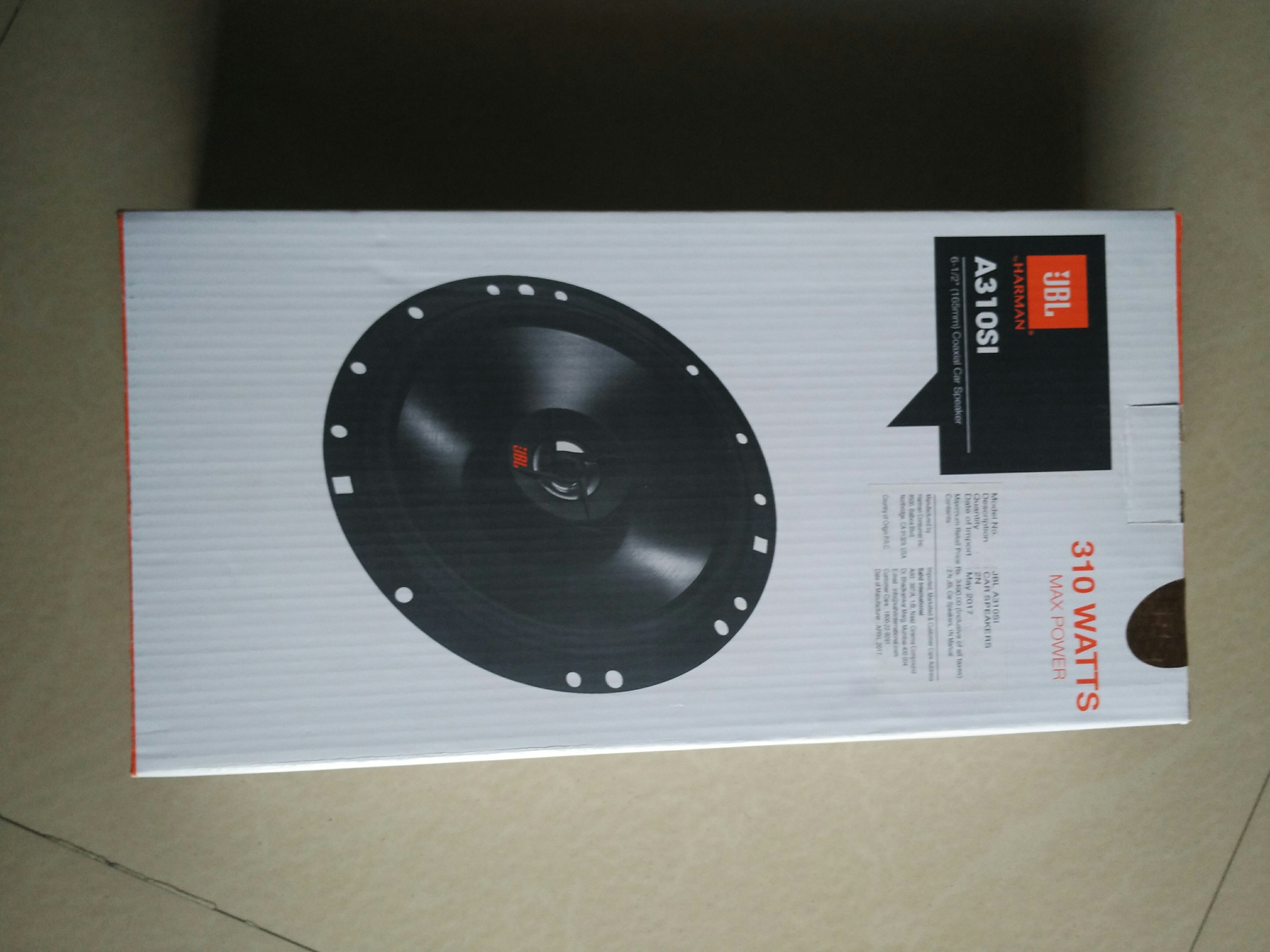 Black JBL 6 Inch Speaker, 310, Rs 1950 /pair Priya Enterprises ID