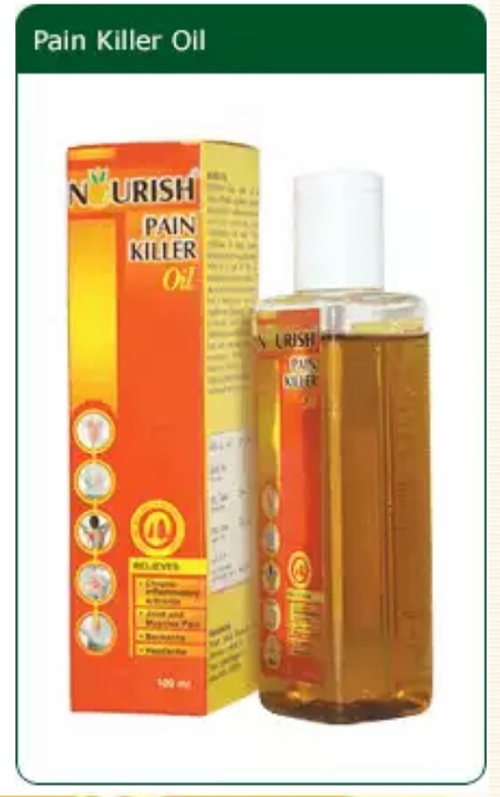 Nourish Pain Oil 100ml at Rs 239/bottle Pain Killer Oil, Pain Cure
