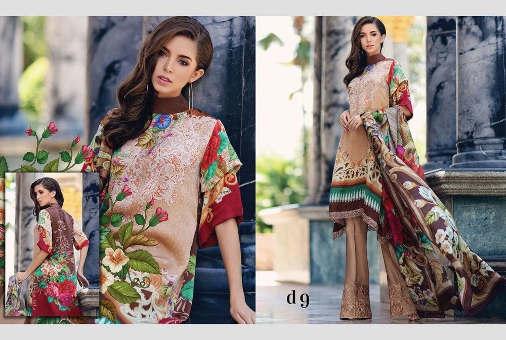 Pure Silk Suits, Dry clean at Rs 1300 in Surat ID 17037706548