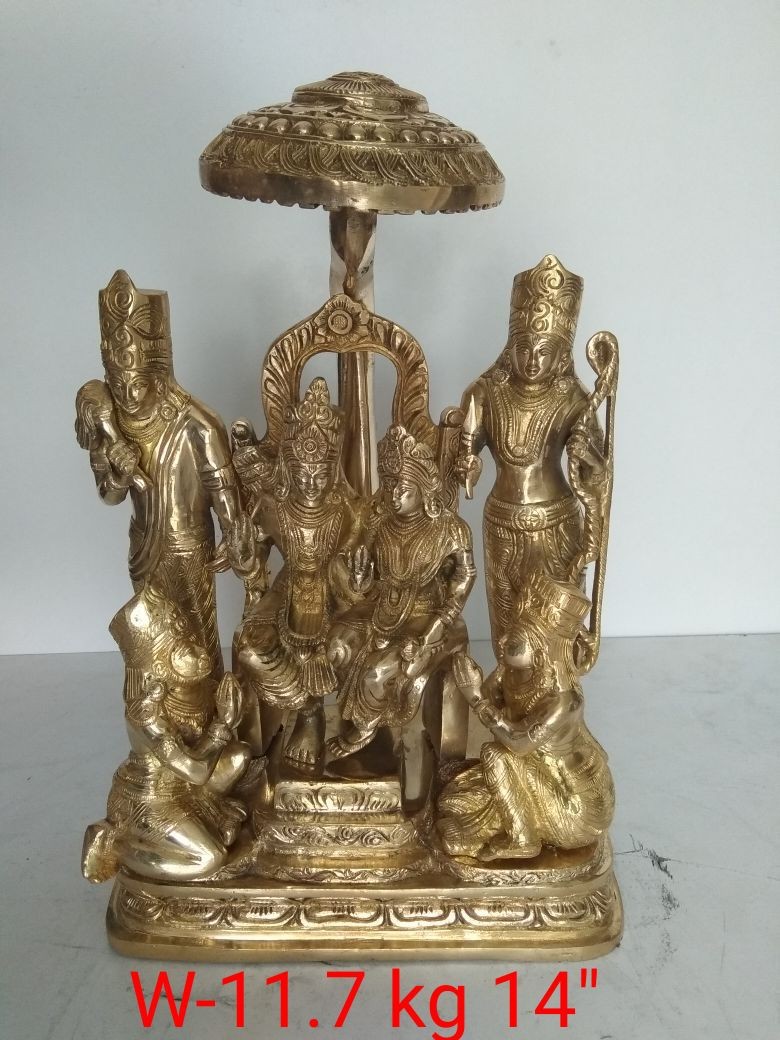 14 Inch Brass Statues, Rs 650 /kilogram Mahi Exports ID 19206564055