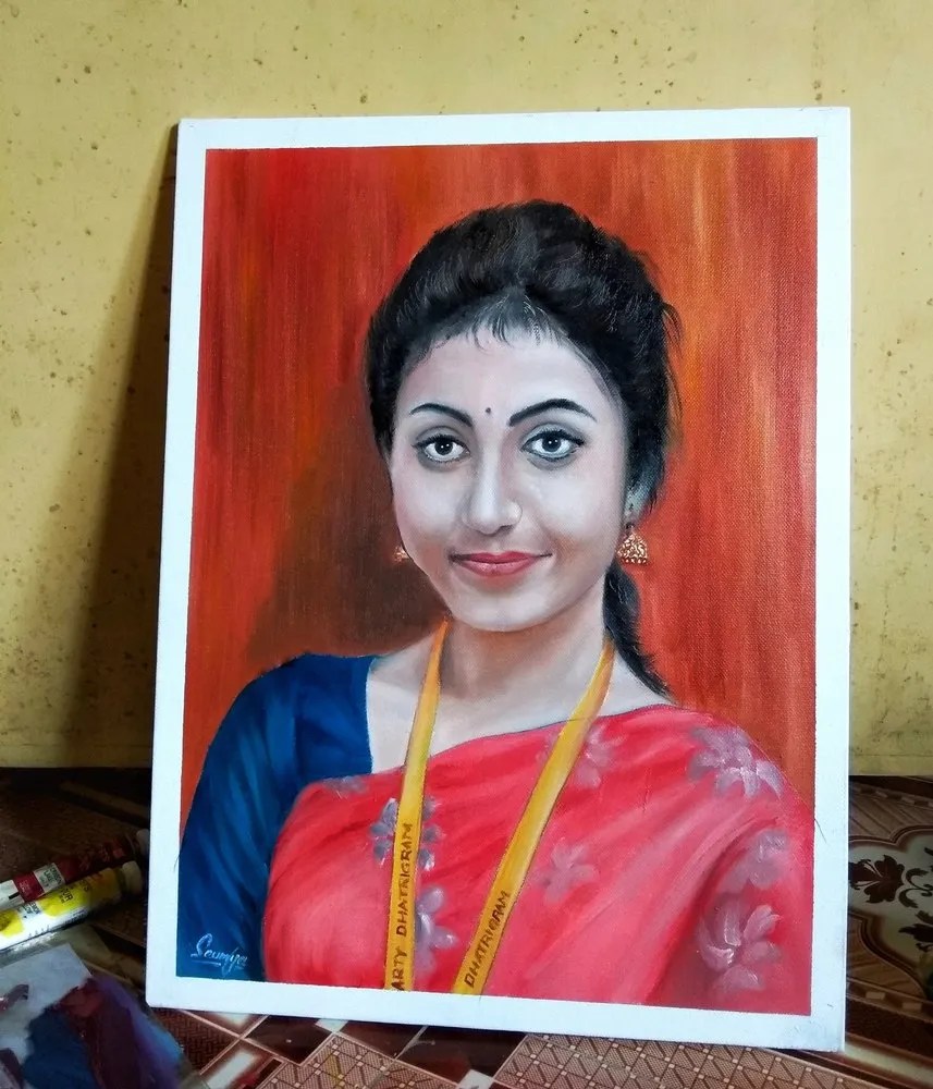 Best Oil Paintings On Canvas, Size 30x42 at Rs 2500 in Chennai ID