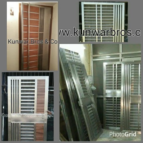 Stainless Steel Door Stainless steel entrance door Manufacturer from