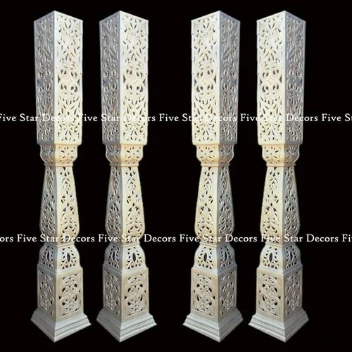 Fiber Pillars Fiber Pillar All Sizes Manufacturer from Pune