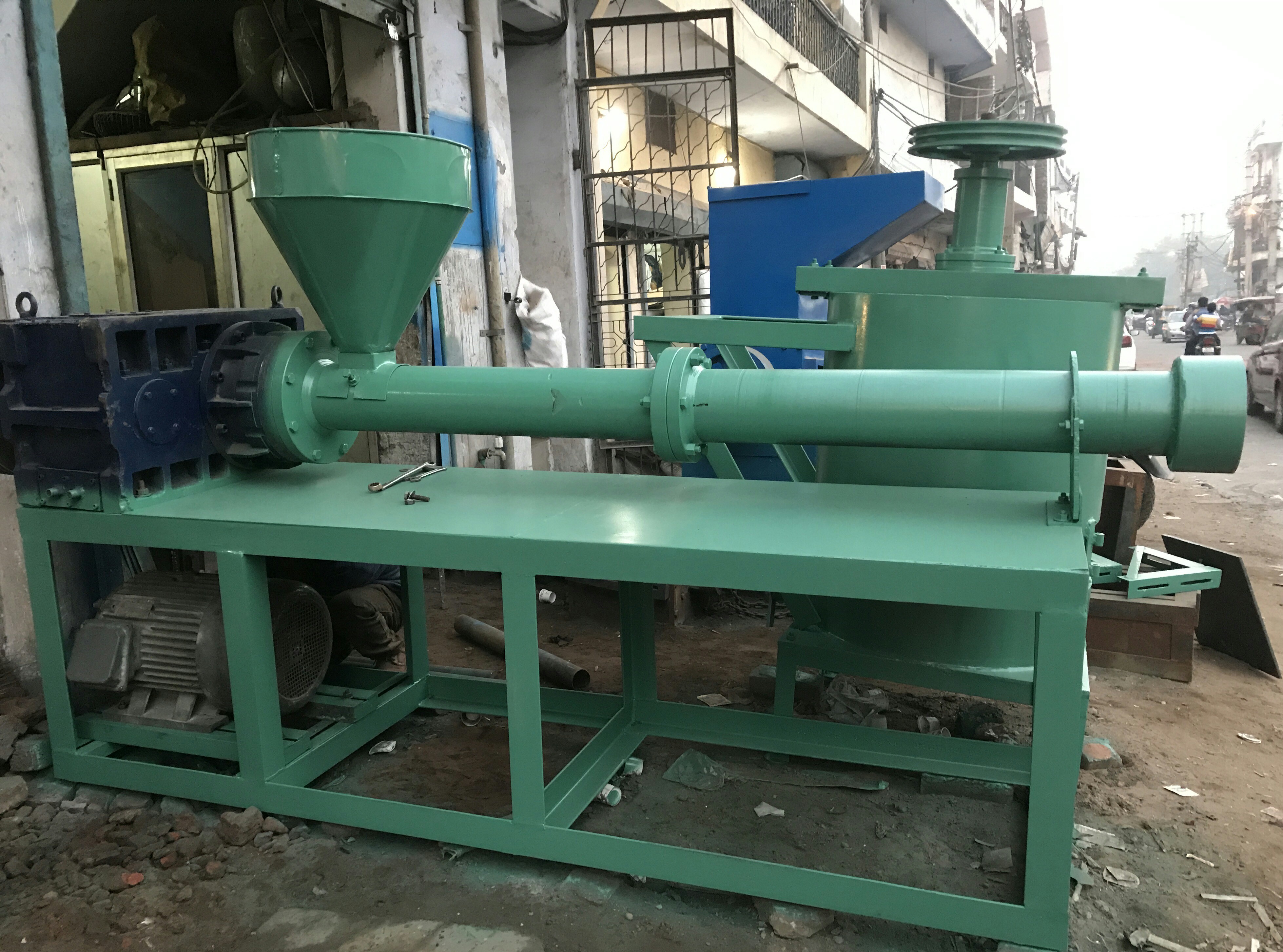 Mild Steel Plastic Recycling Machine, Capacity 60 70 Kgs, Rs 350000