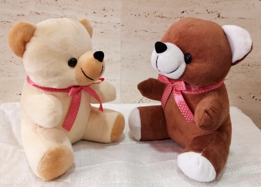 Best Quality Fiber Multicolor 20 Cm Ef Soft Teddy Bear, For Interior