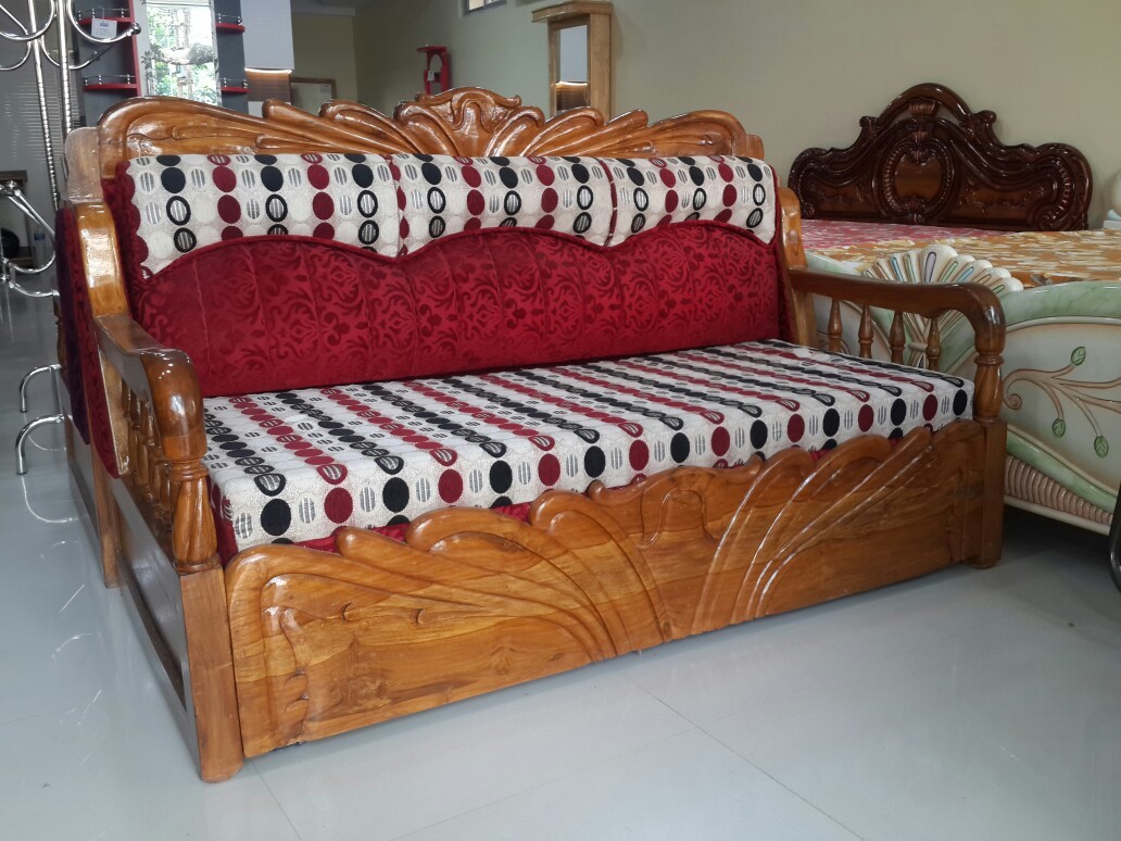 Wood Sofa Come Bed Matttroy