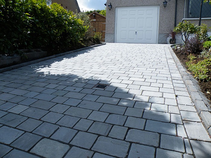 Grey Driveway Pavers, for Pavement, Rs 45 /square feet Paving International ID 10228499730