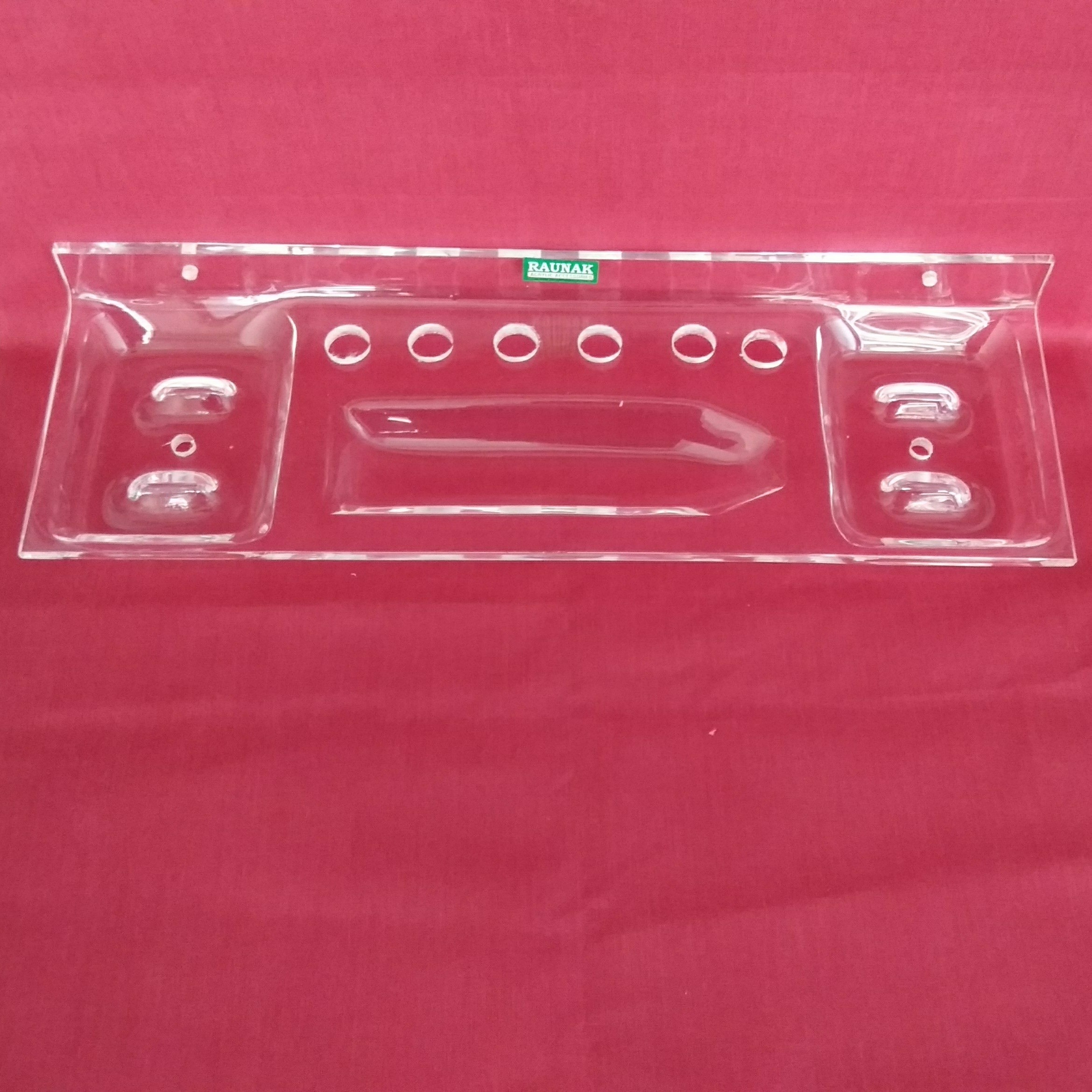 White Clear Delux Self Bathroom Accessories, Rs 400 /box B M Brothers ID 19228712655