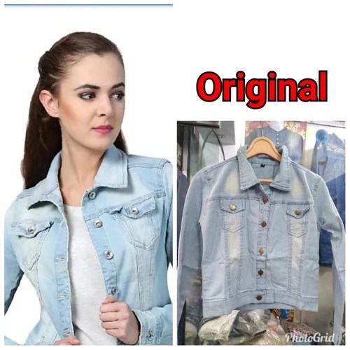 Light Blue Denim Jacket at Rs 250/piece in New Delhi ID 20145135673