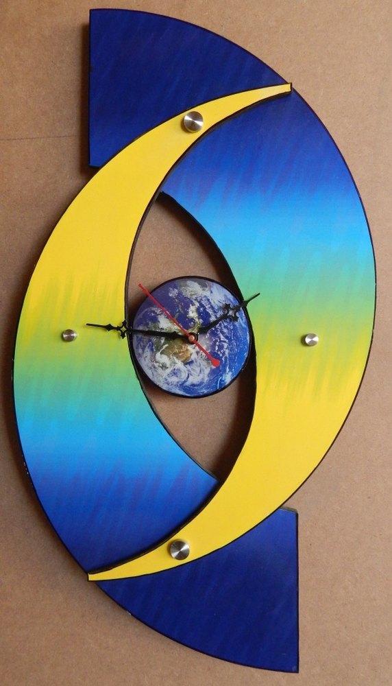 Wooden Wall Clock at Rs 1550 Wood Clock in Mansa ID 13435551373