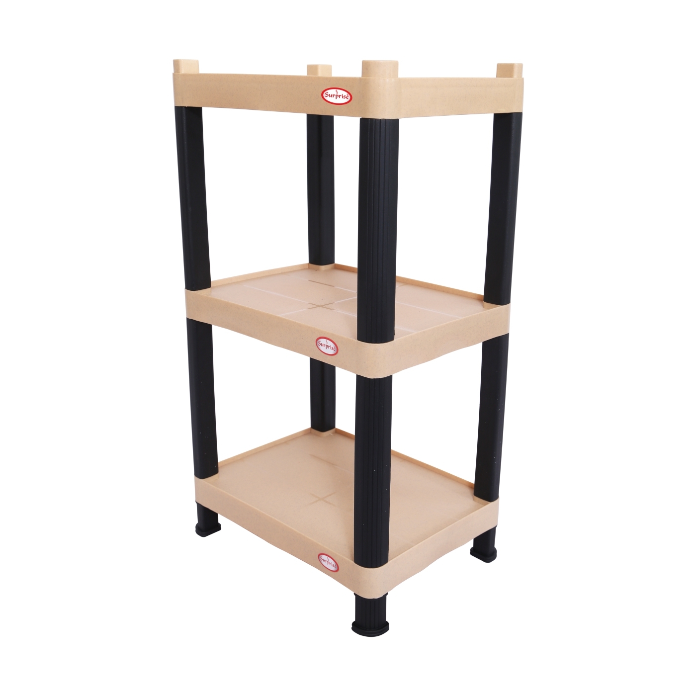 Brown Moulded Plastic Mini Rectangular Shelf, For Home, ID 13846690655