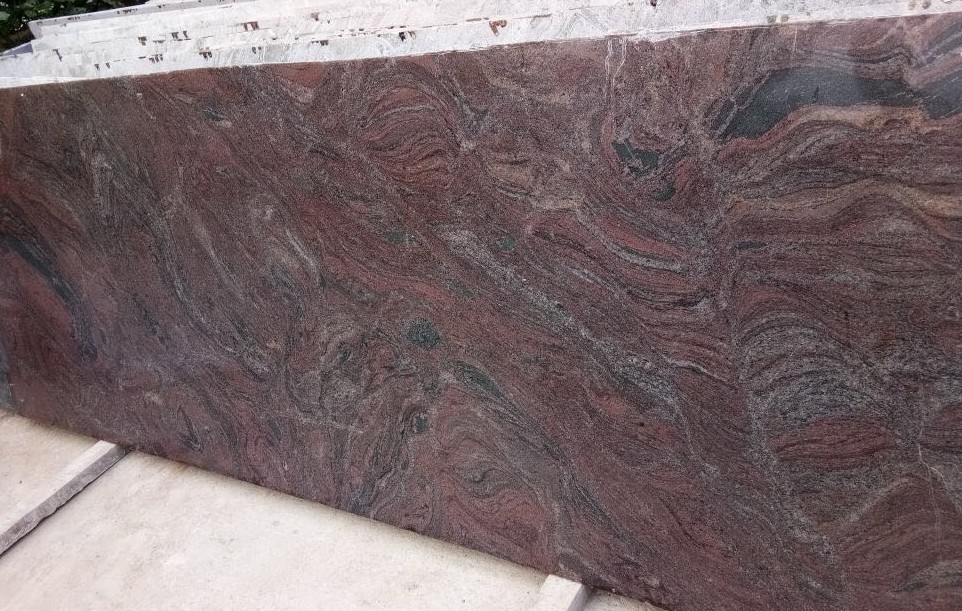 Granite Stone Pink Paradise Granite Slabs, 1520 Mm, Rs 65 /square feet