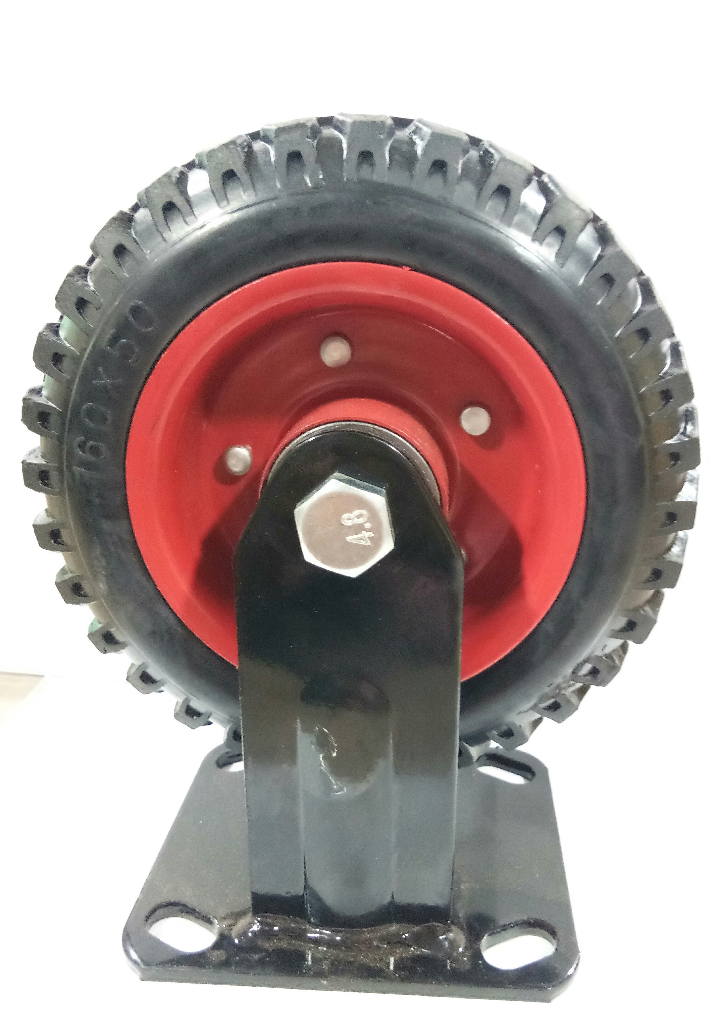 Black Industrial Rubber Grip Wheel, Size 150x50 Mm, Rs 500 /piece ID