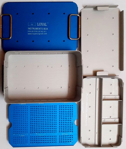 Surgical Aluminum Instruments Box at Rs 7000/piece Surgical