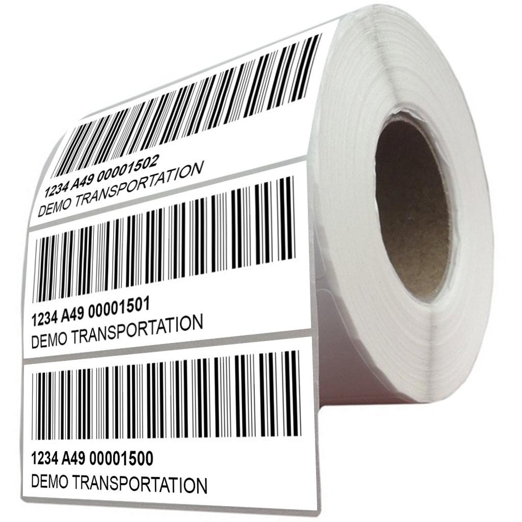 Black And White Paper Barcode Sticker, Rs 0.75 /piece Universal