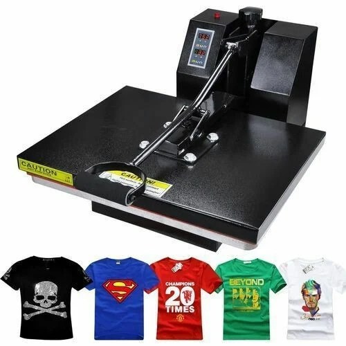 Heat Press T Shirt Printing Machine & Cotton Tshirts Wholesaler from Delhi