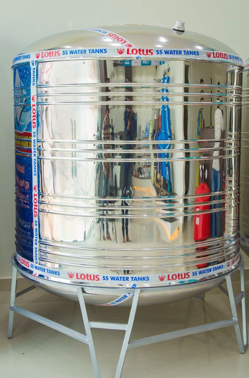 1000L SS Water Storage Tanks, Size 1000 Liter, Rs 450 /no BWM Water