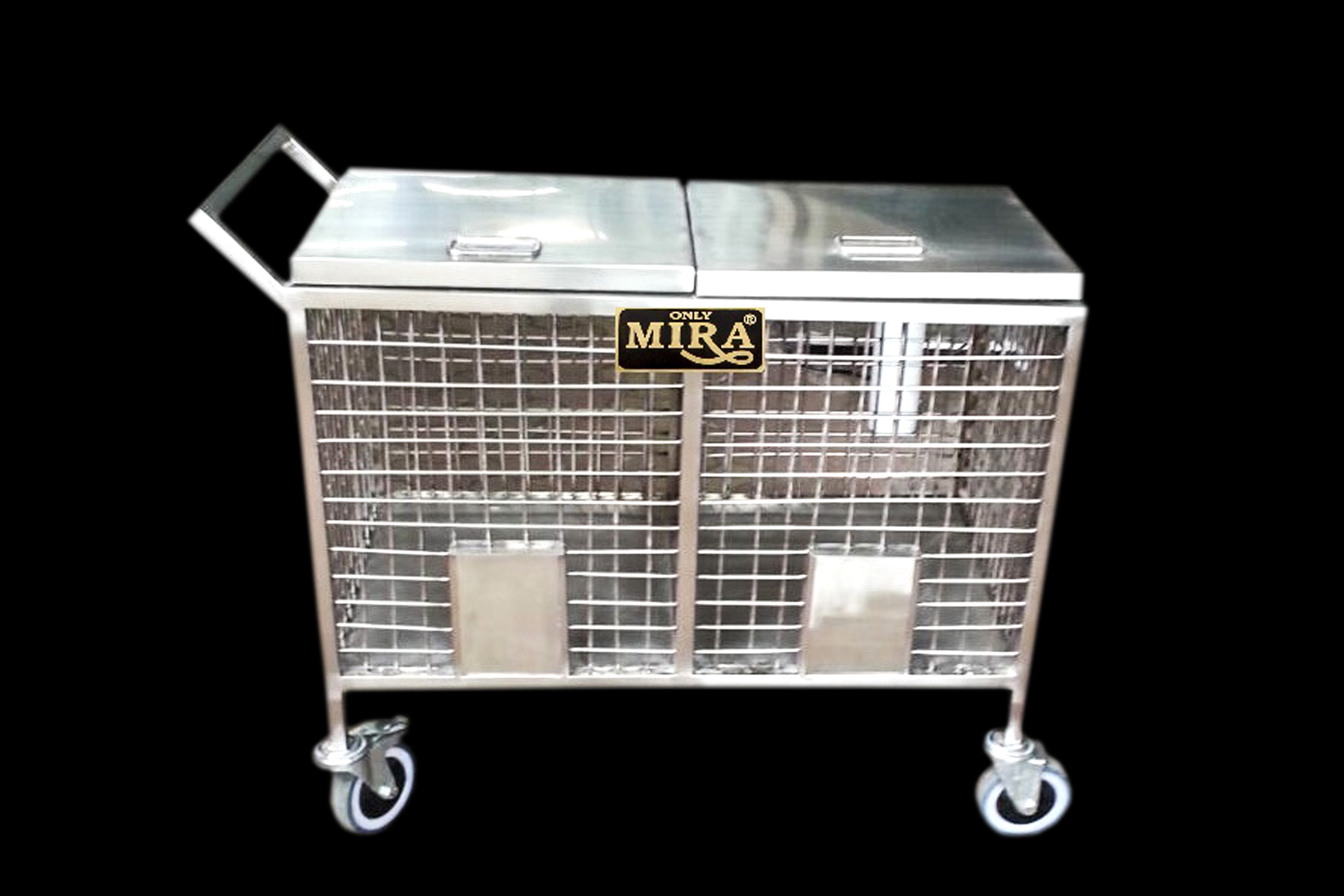 Stainless Steel Silver Onion Potato Trolley, Load Capacity 20 Kg, Rs 1