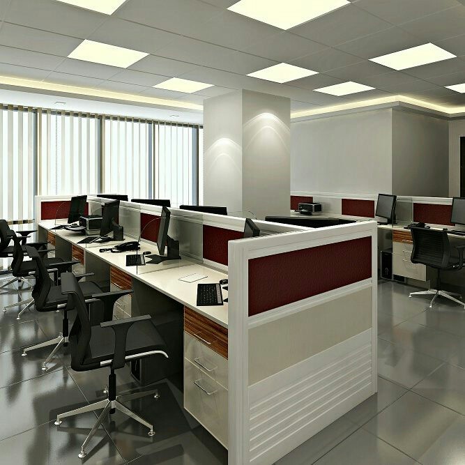 Office Interiors, Turnkey Office Interior Srijan Homes, Faridabad