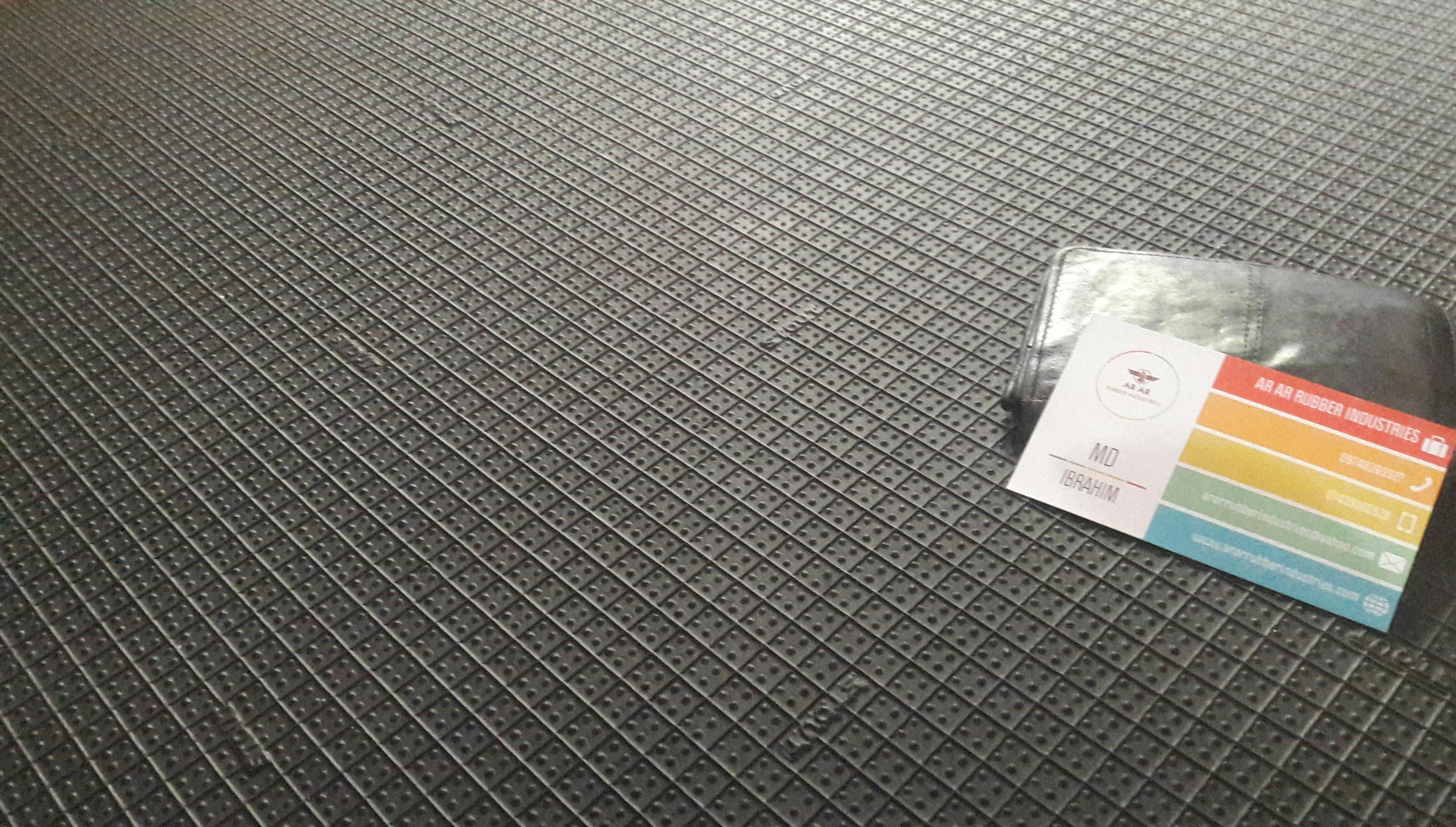 Anti Skid Rubber Mat, Thickness 11 mm, Rs 925 /piece AR. AR. Rubber