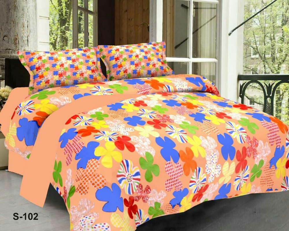 Print Multicolor 3D Bed Sheets at Rs 190/piece in Gurugram ID
