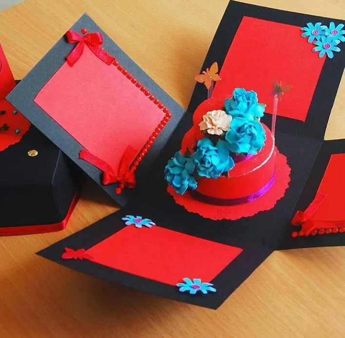 Handmade Greeting Cards at Rs 1000/piece हाथ से बना ग्रीटिंग कार्ड in