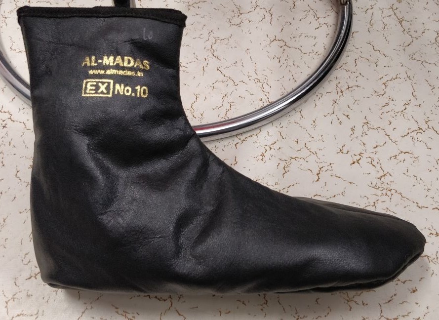 AL MADAS Black brown tan Leather socks for men's, Rs 200 /pair RK