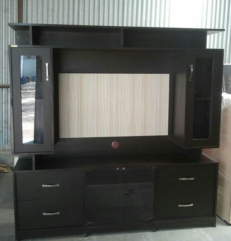 Brown Wall Mounted LED TV Stand, For Home at Rs 18000 in Secunderabad