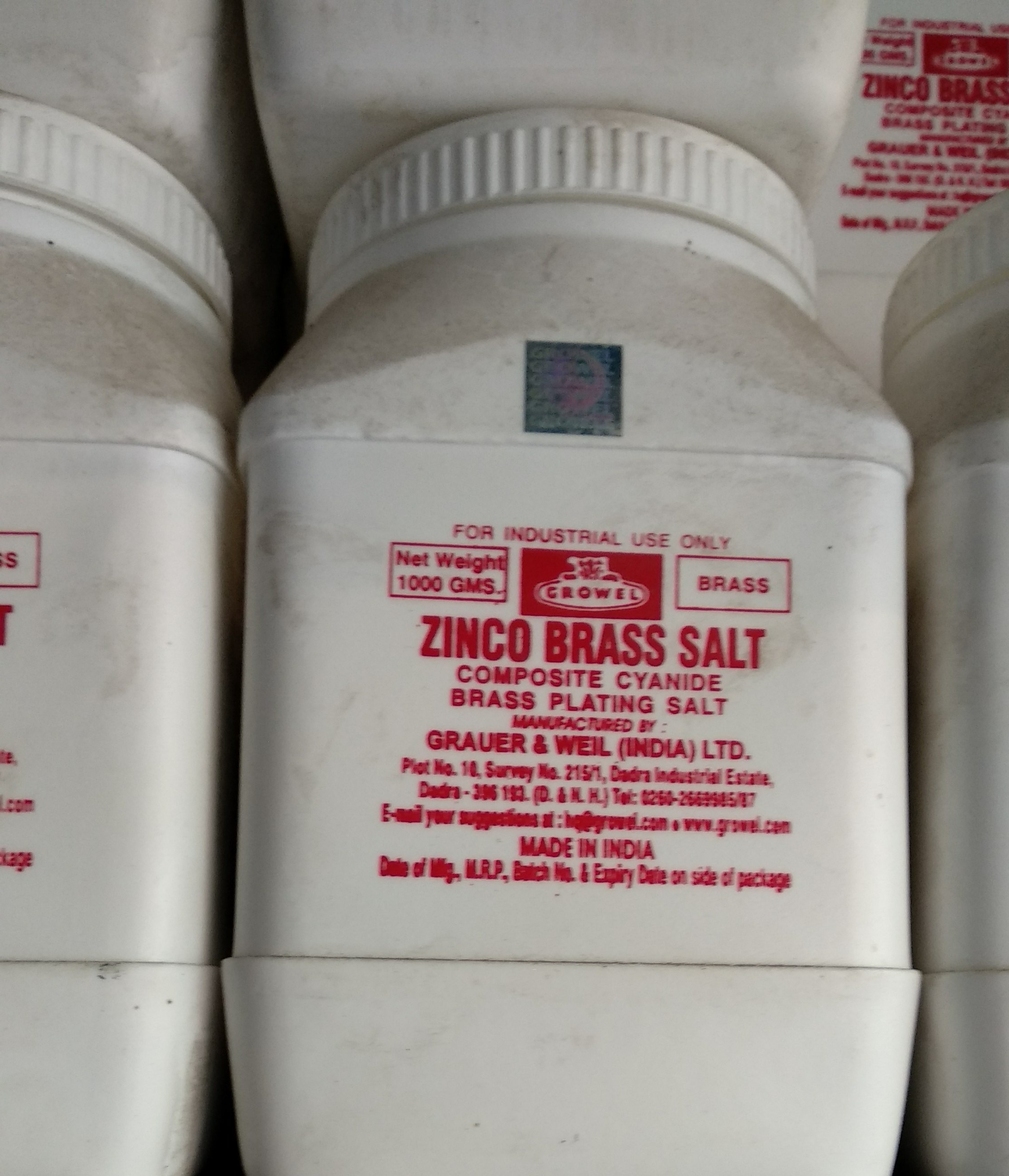 Powder Brass salt, Grade Standard Technical Grade, 1 Or 5, Rs 460 /kilogram ID 18114234973