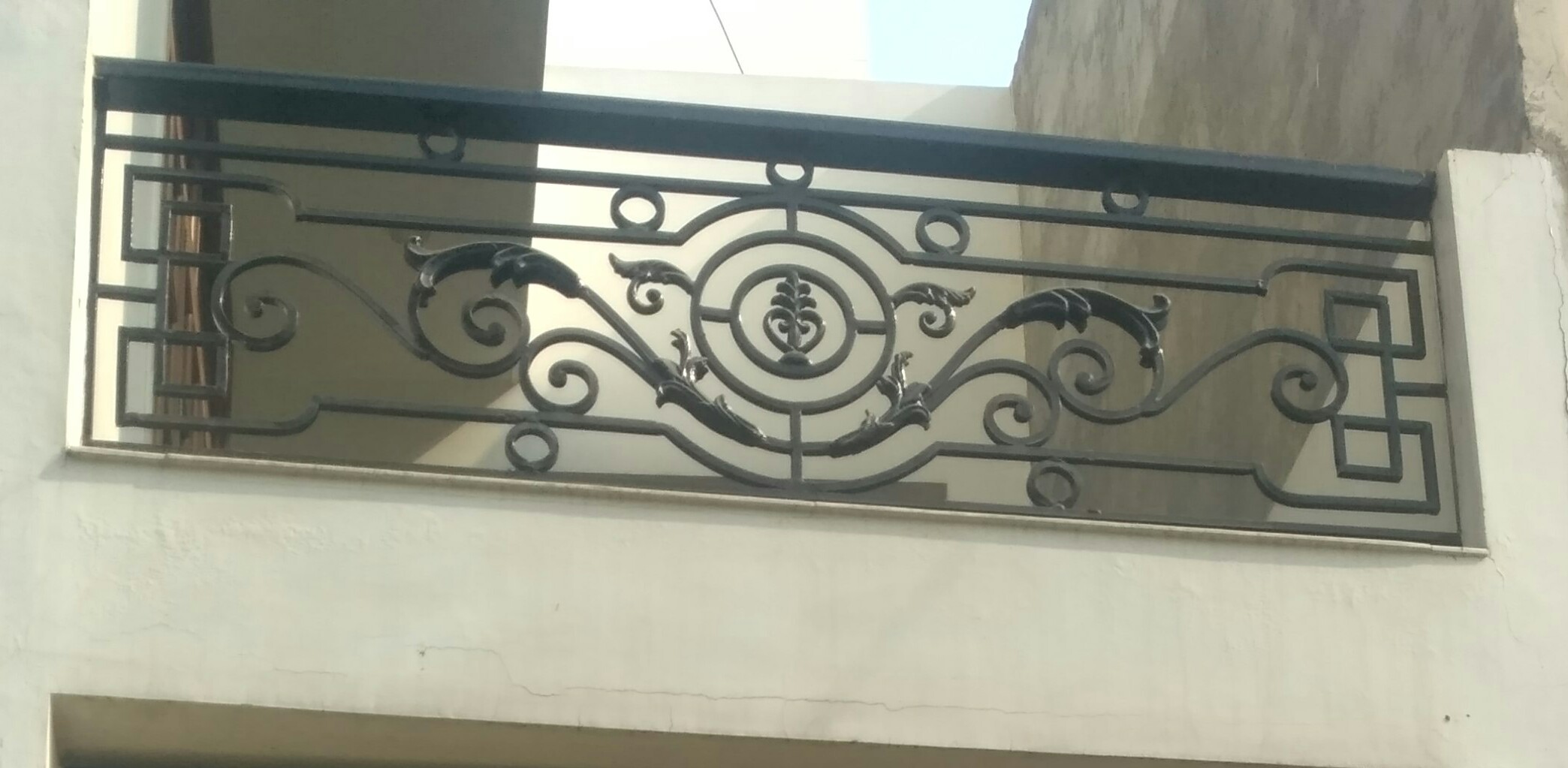 M S Iron Ms Designer Balcony Railing, Rs 180 /kg Asma Steel & Aluminium