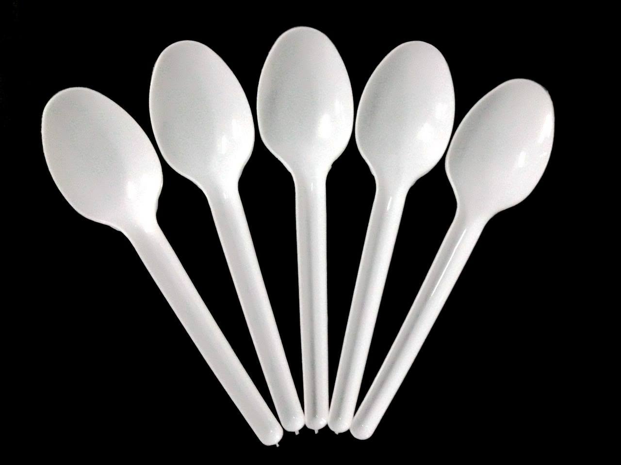 Partyzone White Disposable Plastic Spoon, Rs 40 /packet Vasu Polymer