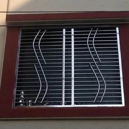 Ss304 Steel SS Window Grill at Rs 350/square feet in Surat ID