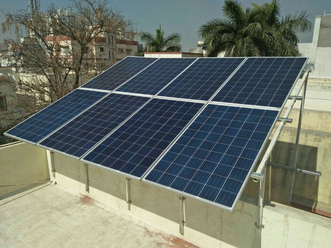 2kW Solar Rooftop Power System at Rs 35000/kilowatt Solar System