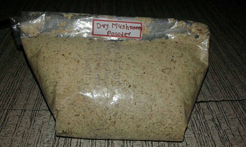 Dry Mushroom Powder, 100g, Rs 300 /packet Shri Moraya Enterprises ID
