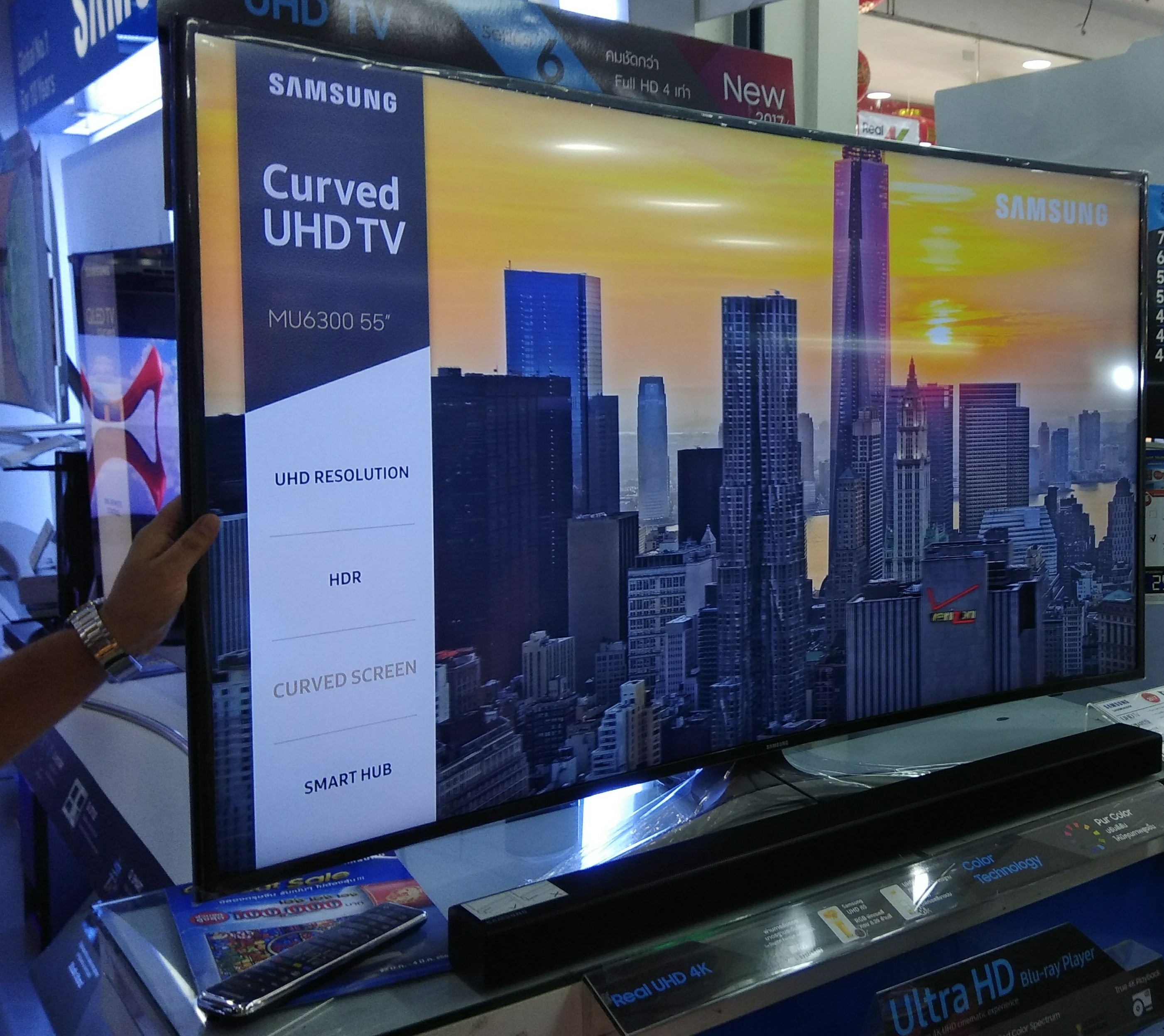 Samsung Black Curved LED TV, Screen Size 55 Inch, Rs 85000 /box ID