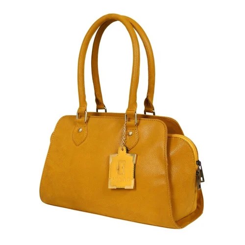 Unique Design Yellow Ladies Leather Bag at Rs 495 in Delhi ID 14719325630