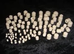 Round White Porcelain Steatite Beads Insulators Size 1 10 Rs