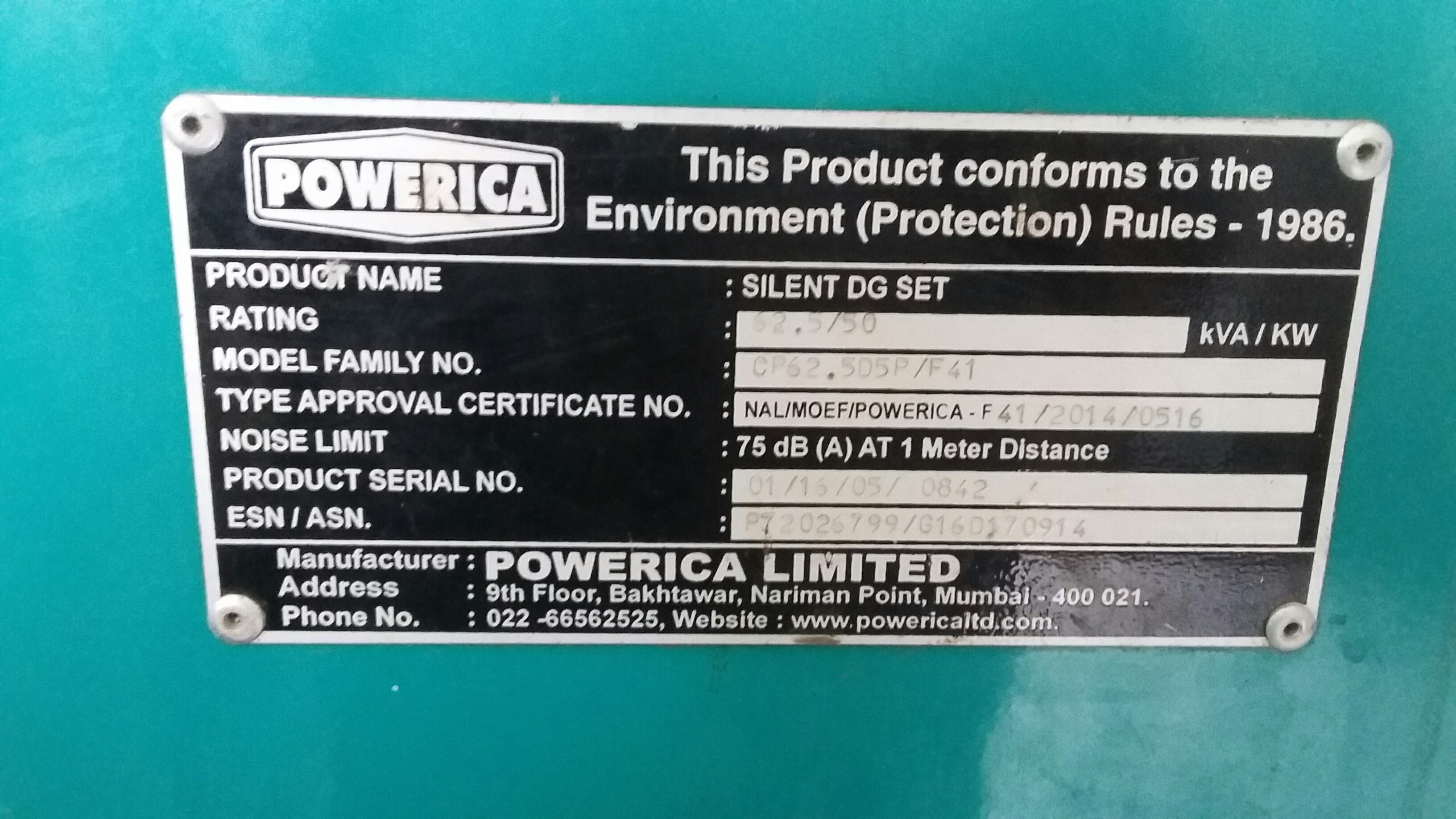 Diesel Generator Repair, Warranty 1year, Rs 750 /number J.M